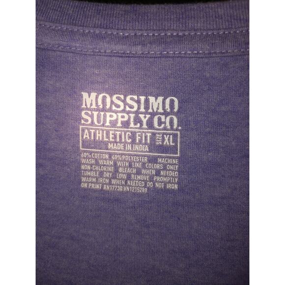 Hello Gorgeous V-Neck Heather Lilac Mossimo T-Shirt Size XL - Picture 3 of 3